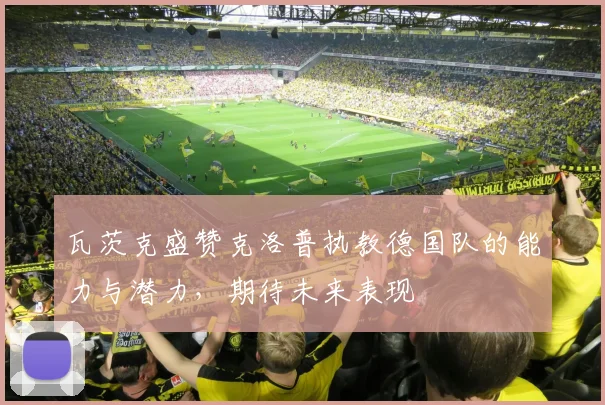 瓦茨克盛赞克洛普执教德国队的能力与潜力，期待未来表现