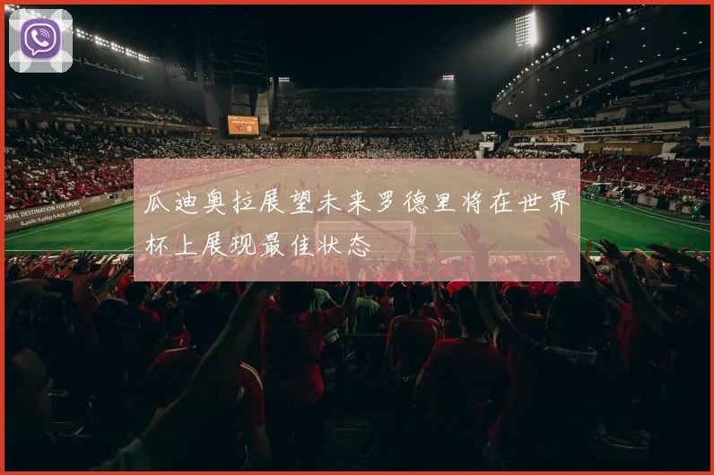 瓜迪奥拉展望未来罗德里将在世界杯上展现最佳状态